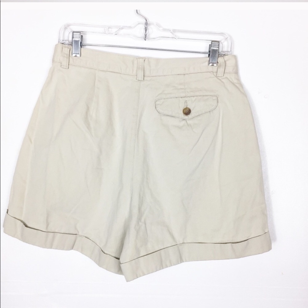 The Limited Khaki Highwaisted Chinos Shorts - Picture 4 of 8